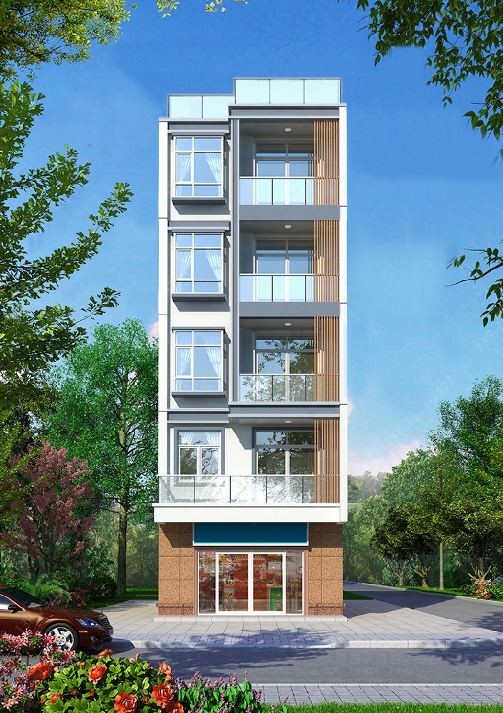 5層框架結構建筑